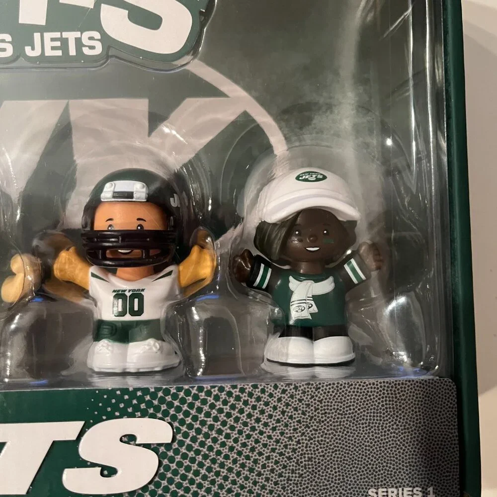 Little People Collector‎ Set - NFL JETS by Fisher Price   (kids/new)